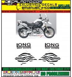 R1200 GS 2008 2012 LONG WAY DOWN ZEBRA